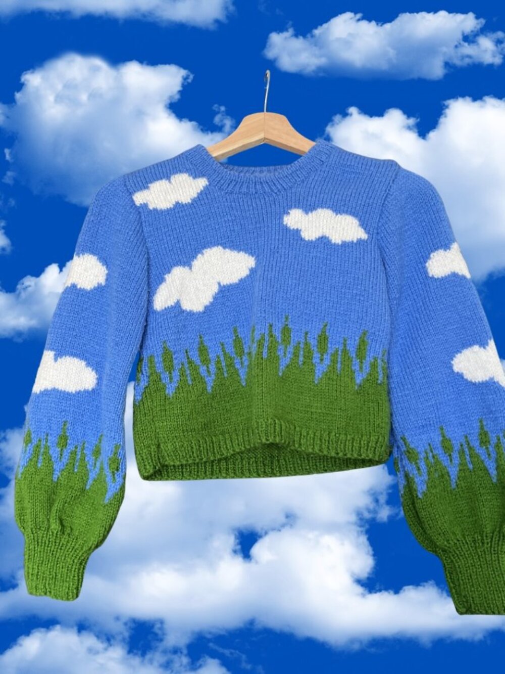 Lirika Matoshi Clouds Knit Sweater Size XS MSRP $395